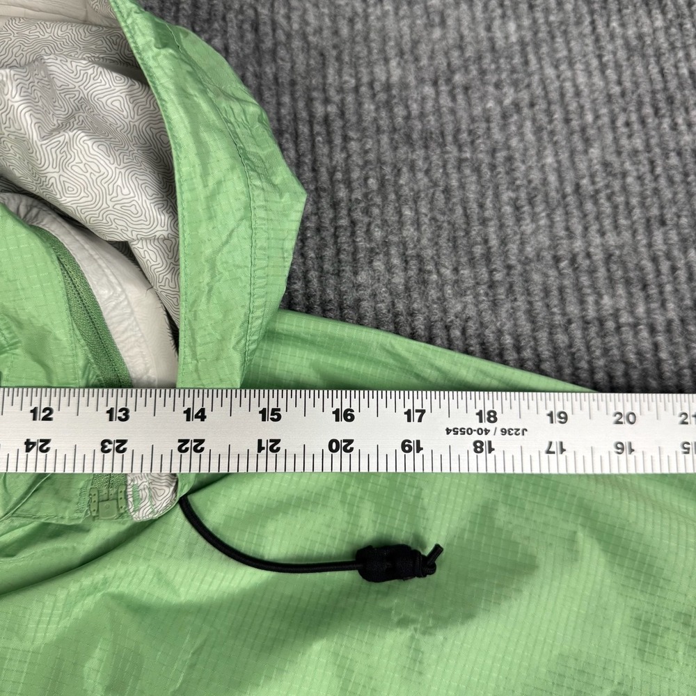 REI E1 Elements Rain Jacket Womens L Removable Hood Waterproof Lightweight - Picture 11 of 15